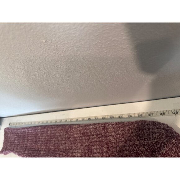 Barefoot Dreams Womens Cardigan 2X Maroon Speckled Cozychic Lite SoftAF LongLine - Picture 10 of 11